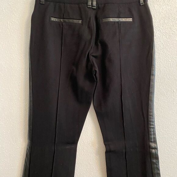 INC International Concepts Black Trousers Side Stripe Size 4 UB-11 - Picture 6 of 11